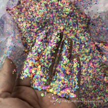Beautiful glitter powder Confetti mixed dots size for ornament crafts glitter flakes nail art shapes